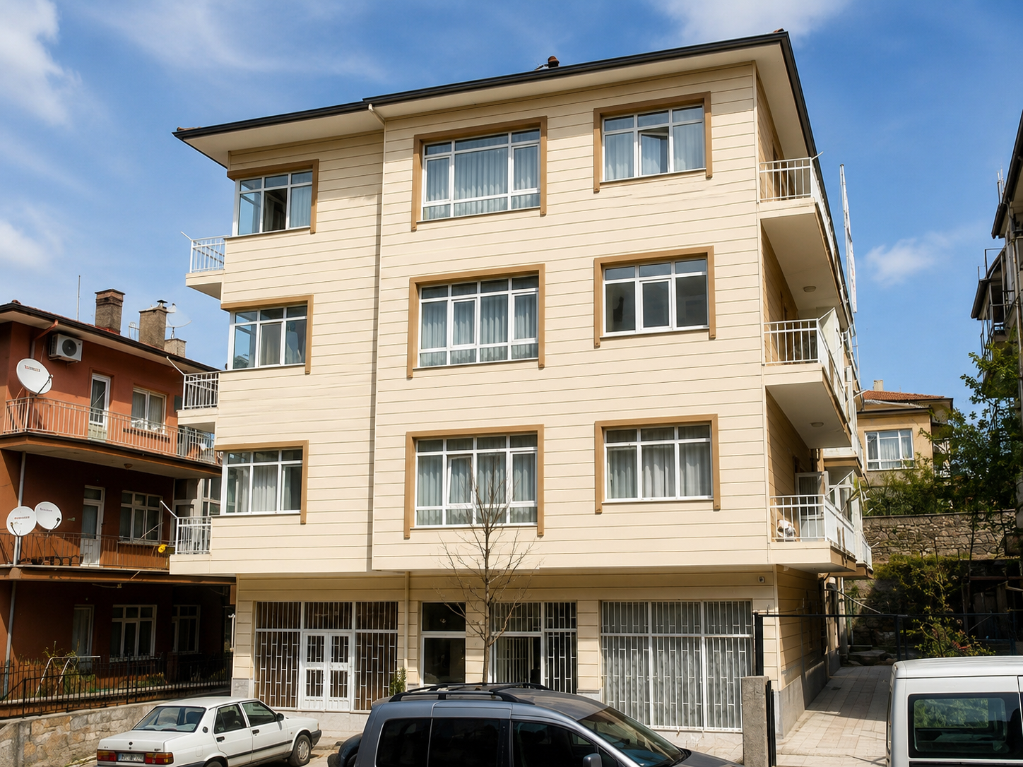 Dış Cephe Boya ve Yenileme tamamlanmış hali